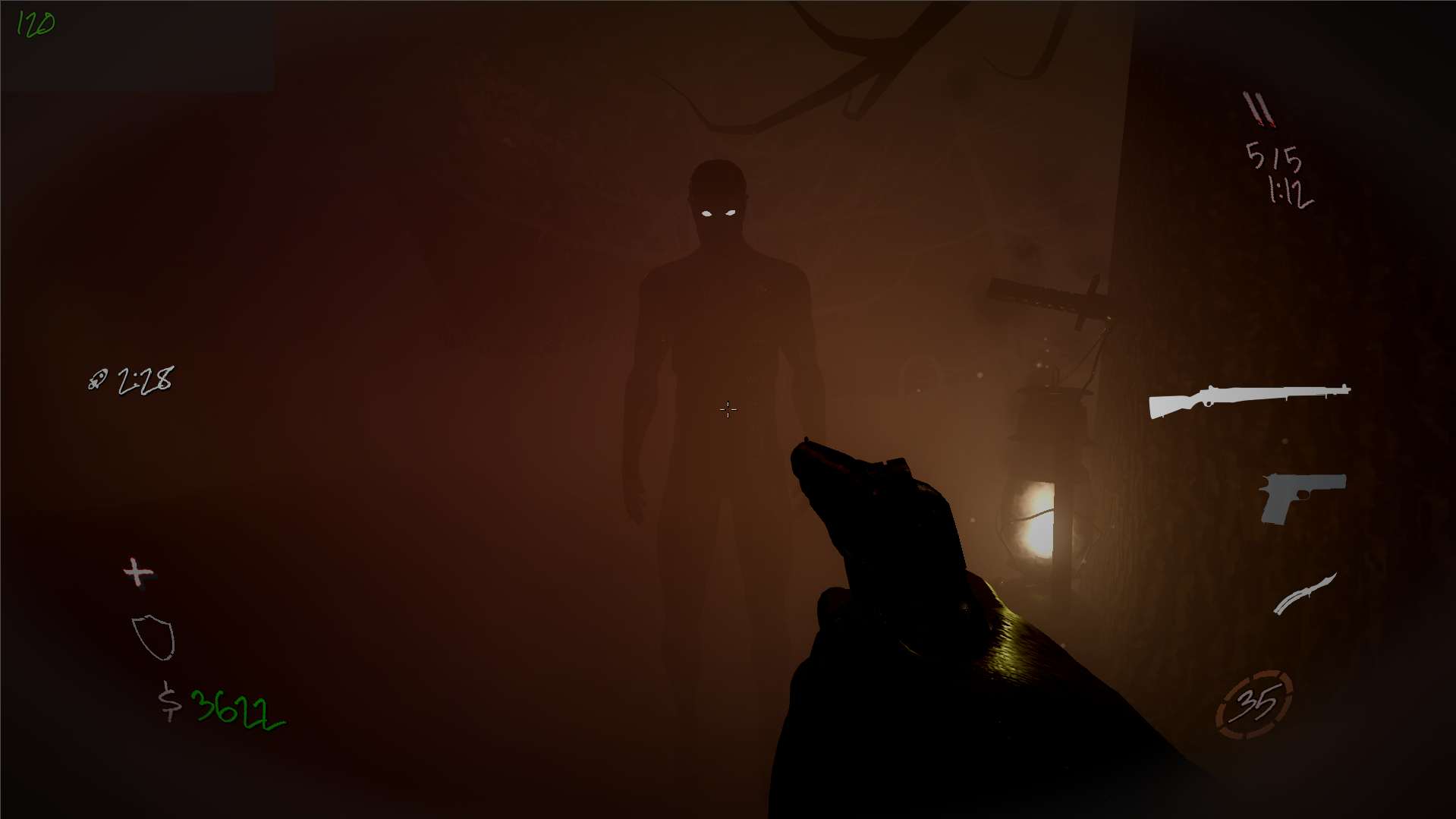 CRR:ZR in-game HUD and combat